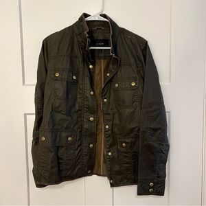 J. Crew downtown field jacket medium green